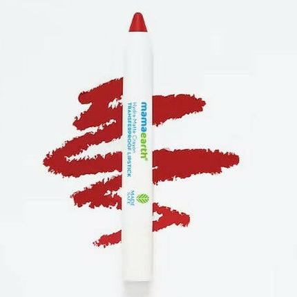 Mamaearth Hydra-Matte Crayon Transferproof Lipstick Raspberry Red