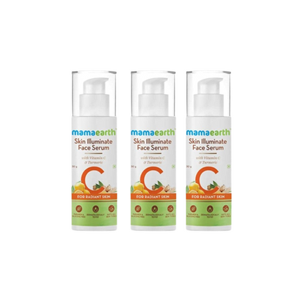 Mamaearth Skin Illuminate Face Serum With Vitamin C & Turmeric For Radiant Skin