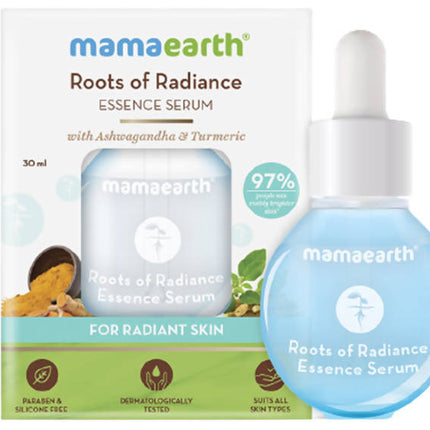 Mamaearth Roots of Radiance Essence Serum For Radiant Skin