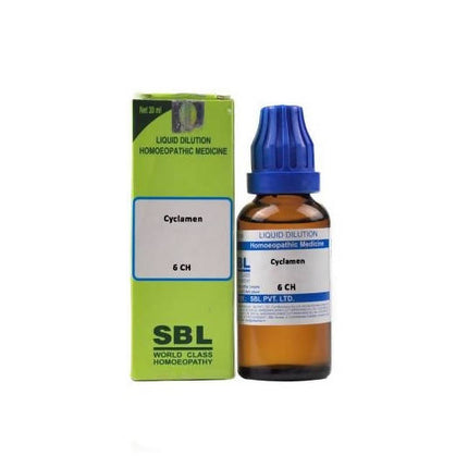 SBL Homeopathy Cyclamen Dilution