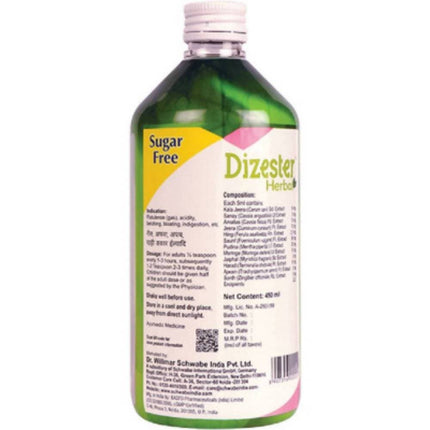 Dr. Willmar Schwabe India Dizester Herbal Digestive Tonic (Sugar-Free)