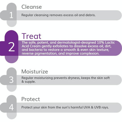 The Derma Co 10% Lactic Acid Face Cream for Skin Dullness & Pigmentation