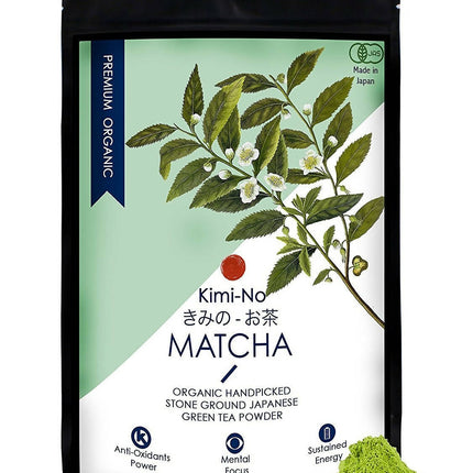 Wishcare Kimino Japanese Organic Premium Grade Matcha Green Tea Powder
