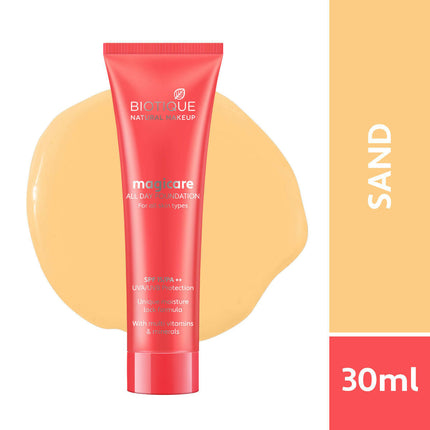 Biotique Magicare All Day Foundation SPF 15 - Sand