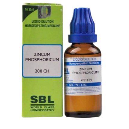 SBL Homeopathy Zincum Phosphoricum Dilution