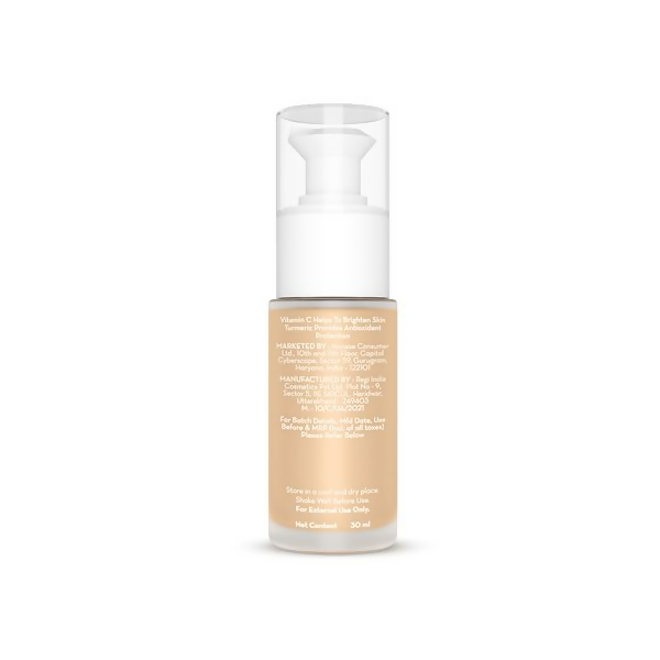 Mamaearth Hydra-Glow Full Coverage Foundation With Vitamin C & Turmeric - Beige Glow - Limited Time Offer