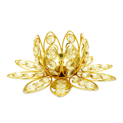 Shubhkart Nitya Brass Dhanlaxmi Kamal Diya