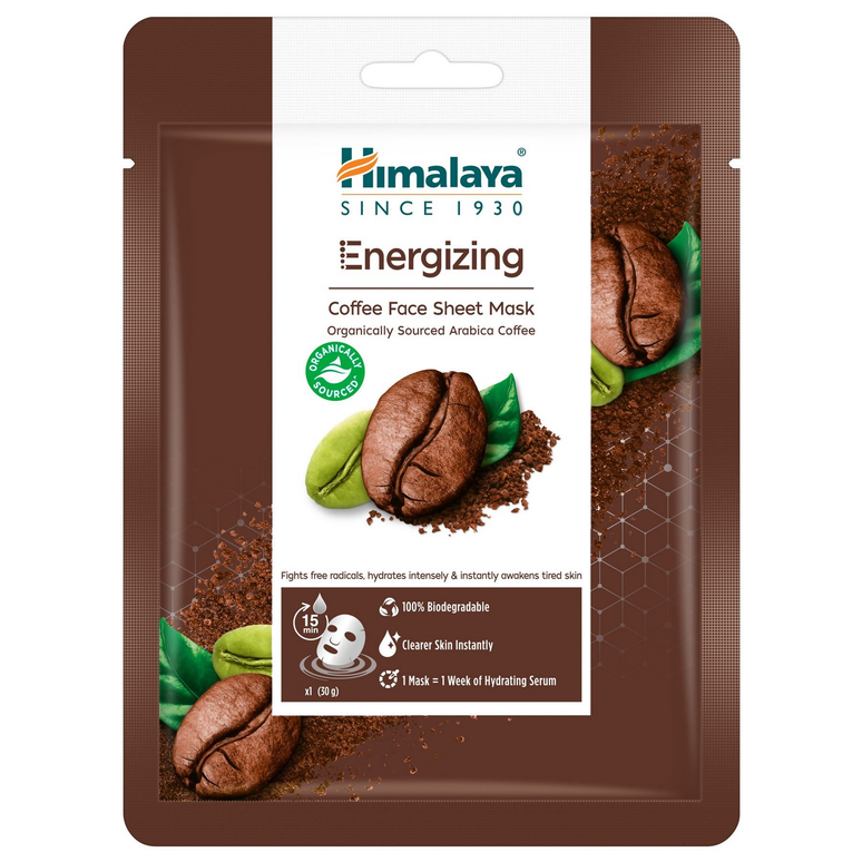 Himalaya Herbals Energizing Coffee Sheet Mask