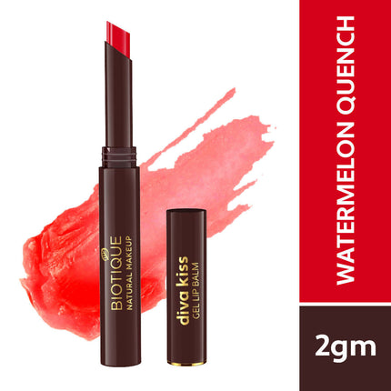 Biotique Diva Kiss Gel Lip Balm - Watermelon Quench-R109