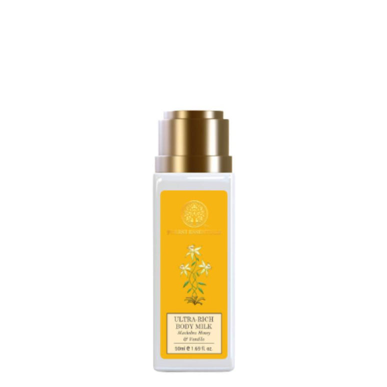 Forest Essentials Ultra-Rich Body Milk Mashobra Honey & Vanilla