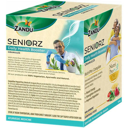 Zandu Seniorz Daily Health Booster Granules