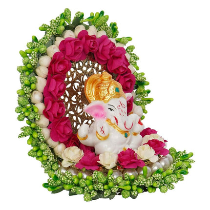 eCraftIndia Polyresin Lord Ganesha Idol