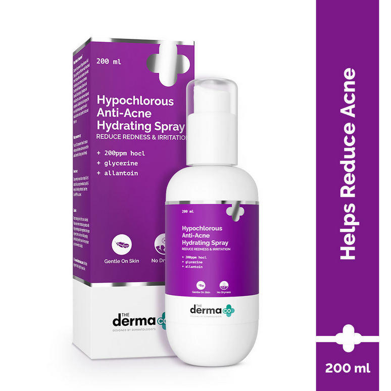 The Derma Co Hypochlorous Anti-Acne Hydrating Spray