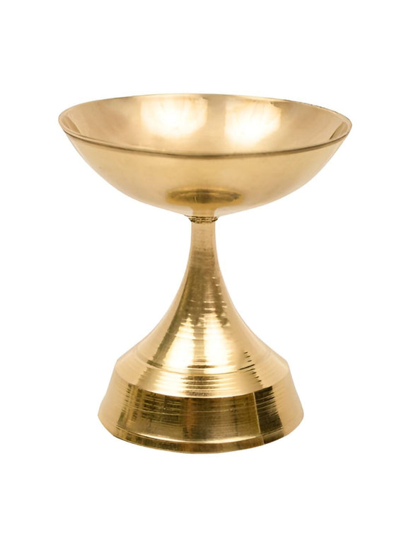 Spillbox Gold-Toned Brass Niranjan Small Deep Pooja Essential