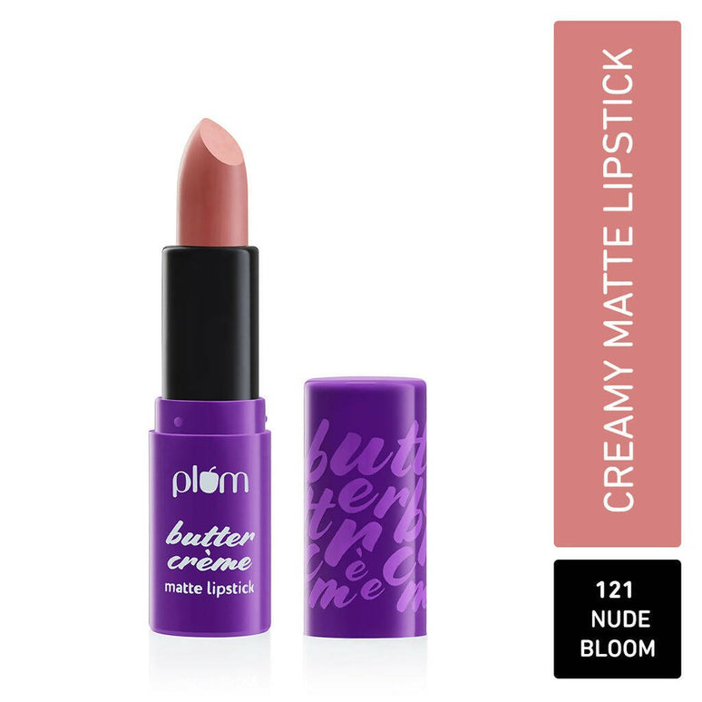 Plum Butter Crème Matte Lipstick Nude Bloom - 121 (Pink Nude)
