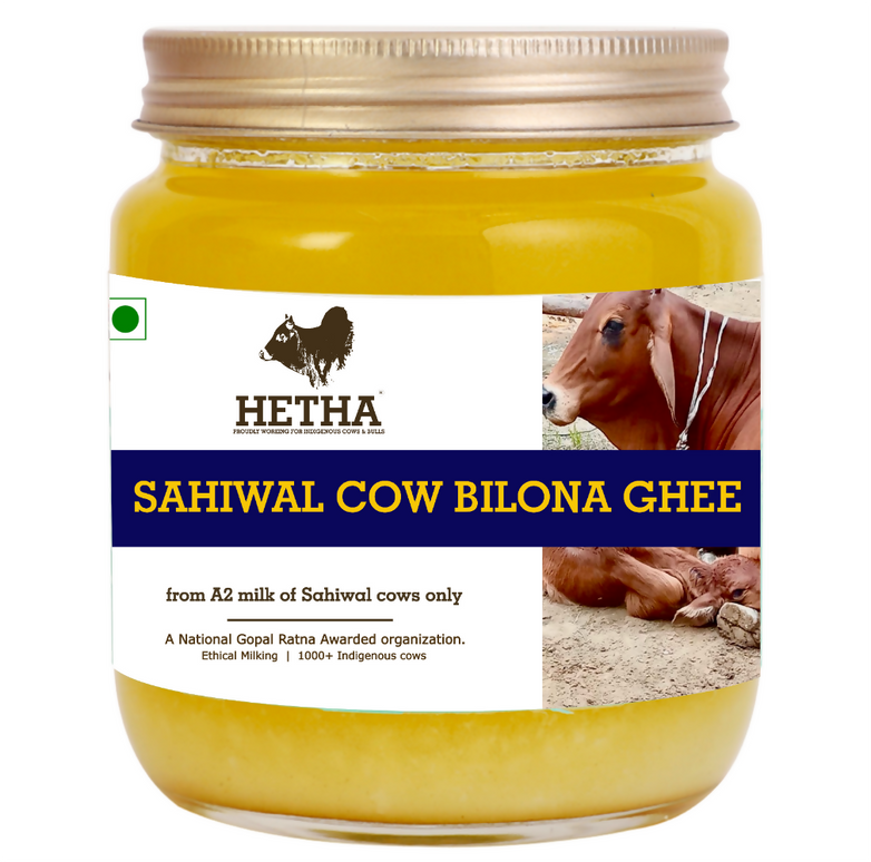 Hetha Sahiwal Cow A2 Cultured Bilona Ghee / A2 Ghee