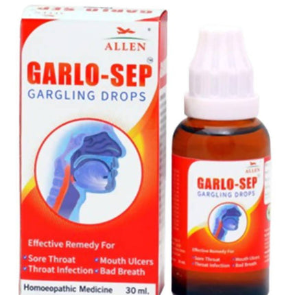 Allen Homeopathy Garlo-Sep Gargling Drops