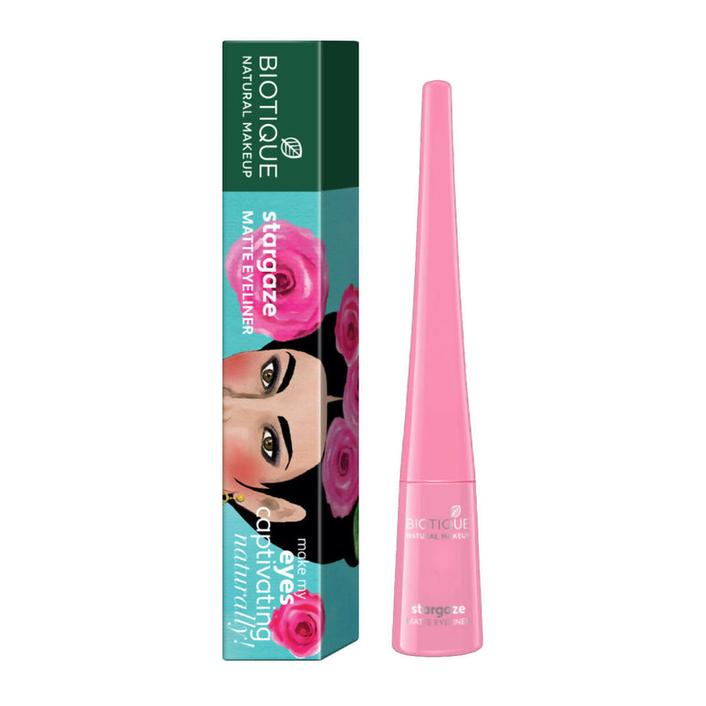 Biotique Stargaze Matte Eye Liner - Charcoal Black