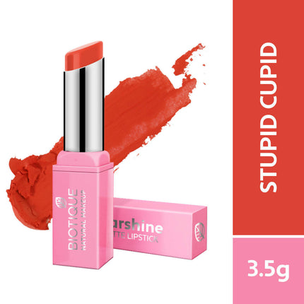 Biotique Starshine Matte Lipstick - Stupid Cupid