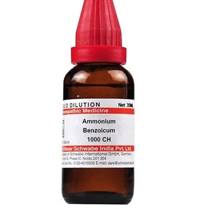 Dr. Willmar Schwabe India Ammonium Benzoicum Dilution
