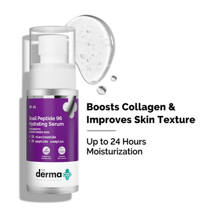 The Derma Co Snail Mucin Peptide 96 Hydrating Serum