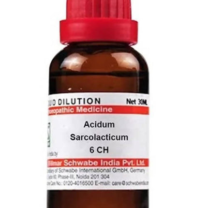 Dr. Willmar Schwabe India Acidum Sarcolacticum Dilution