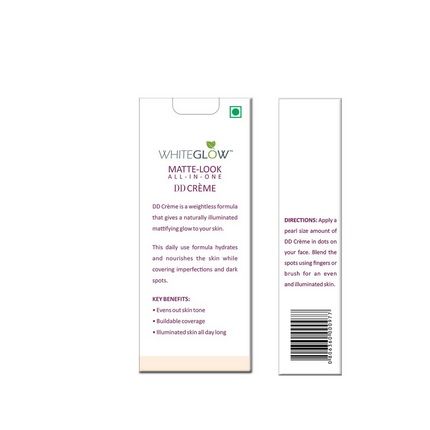 Lotus Herbals Whiteglow Matte Cream Look All In One DD Crame Spf 20
