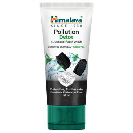 Himalaya Herbals Pollution Detox Charcoal Face Wash
