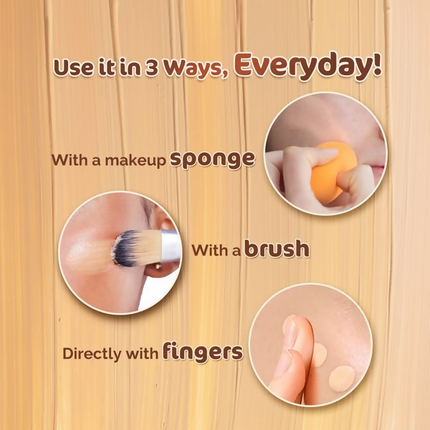 Mamaearth Hydra-Glow Full Coverage Foundation With Vitamin C & Turmeric - Creme Glow - Limited Time Offer