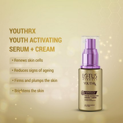 Lotus Herbals YouthRx Youth Activating Serum + Creme
