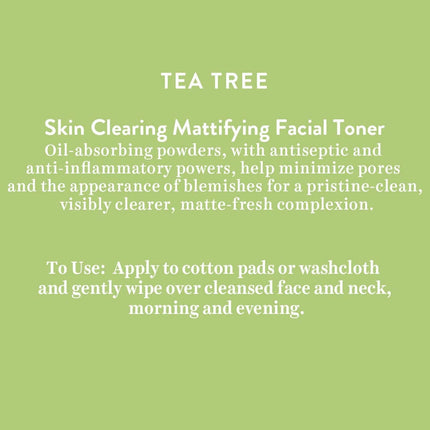 Biotique Advanced Organics Tea Tree Skin Clearing Mattifying Facial Toner