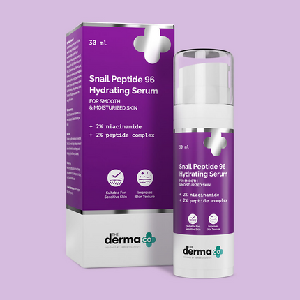 The Derma Co Snail Mucin Peptide 96 Hydrating Serum