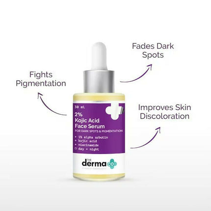 The Derma Co Summer Essentials Combo: 1% Hyaluronic Sunscreen & 2% Kojic Serum