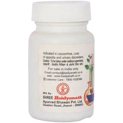 Baidyanath Jhansi Pradarantak Ras Tablets