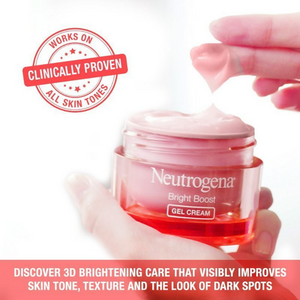 Neutrogena Bright Boost Gel Cream Oil-Free Face Moisturizer