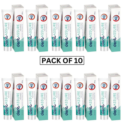 Vestige Dentassure Toothpaste (100g) - Pack of 10