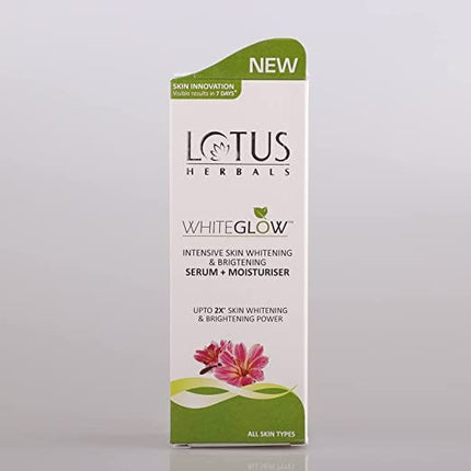 Lotus Herbals Whiteglow Intensive Skin Serum + Moisturiser