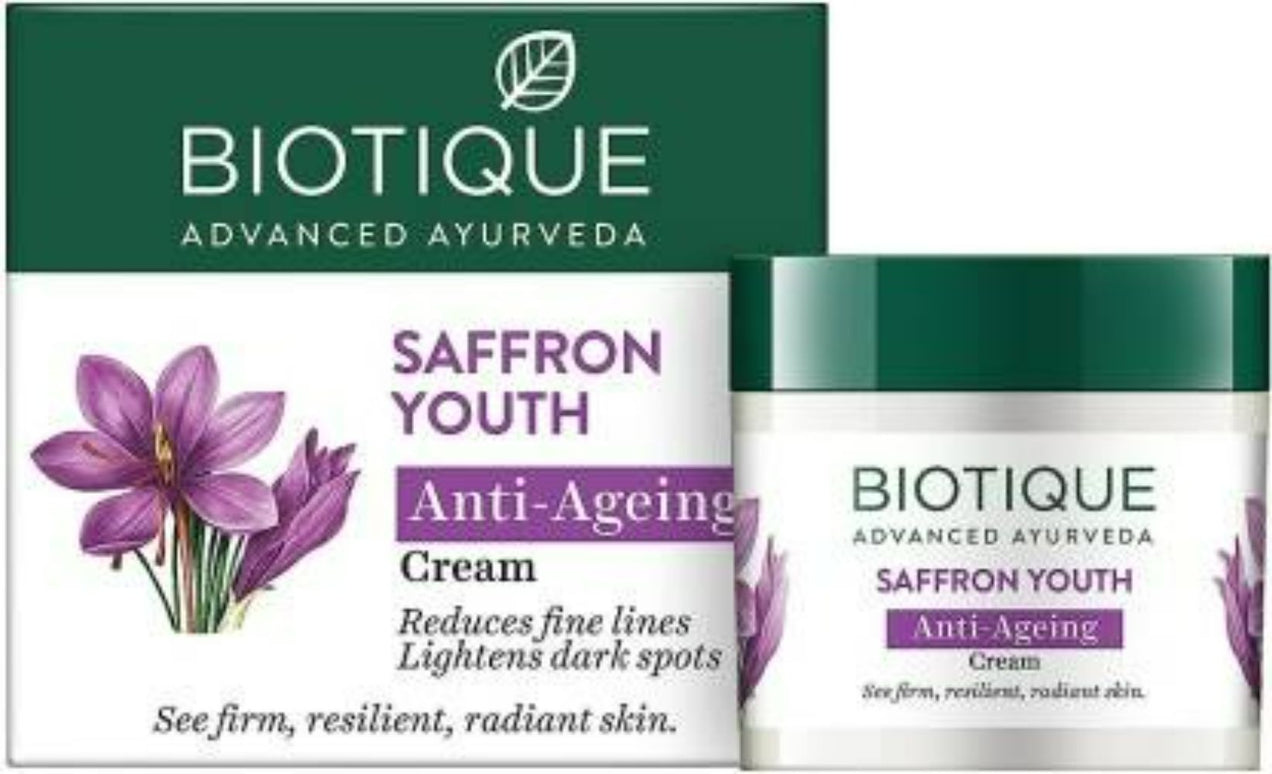 Biotique Saffron Youth Anti-Ageing Cream