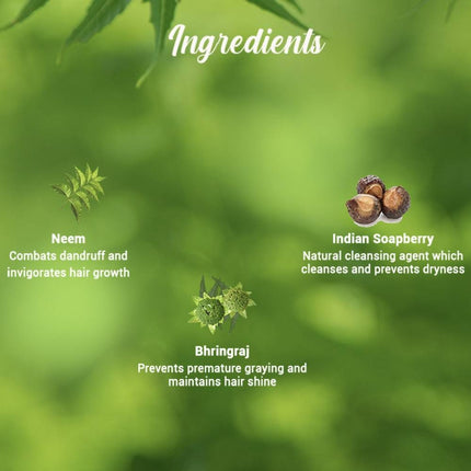 Biotique Fresh Neem Anti-Dandruff Shampoo With Conditioner