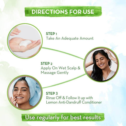Mamaearth Lemon Anti-Dandruff Shampoo For Itchy & Flaky Scalp