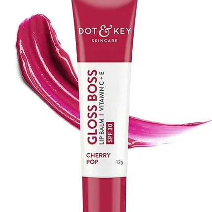 Dot & Key Gloss Boss Cherry Lip Balm