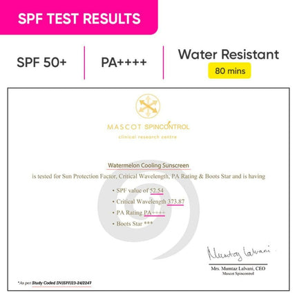 Dot & Key Watermelon Cooling Sunscreen SPF 50 PA+++