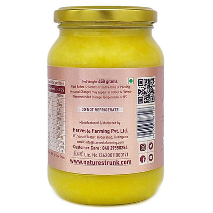 Nature's Trunk A2 Gir Cow Ghee - A2 Desi Gir Cow Ghee, Desi Ghee, Pure A2 Cow Ghee, free-grazing Grass-fed A2 Desi Ghee