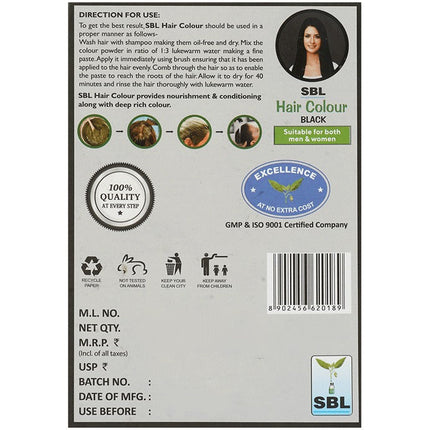 SBL Hair Colour Black