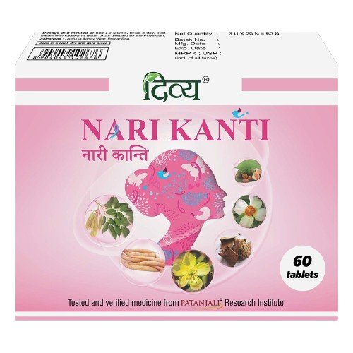 Patanjali Divya Nari Kanti Tablets