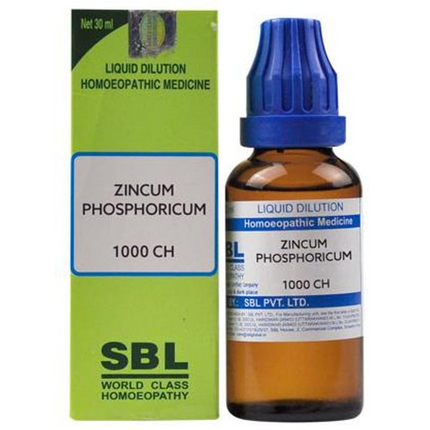 SBL Homeopathy Zincum Phosphoricum Dilution