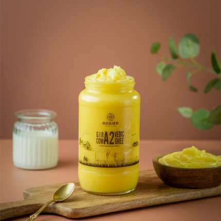 Rosier A2 Gir Cow Bilona Ghee | Traditional Bilona Method A2 Cow Ghee