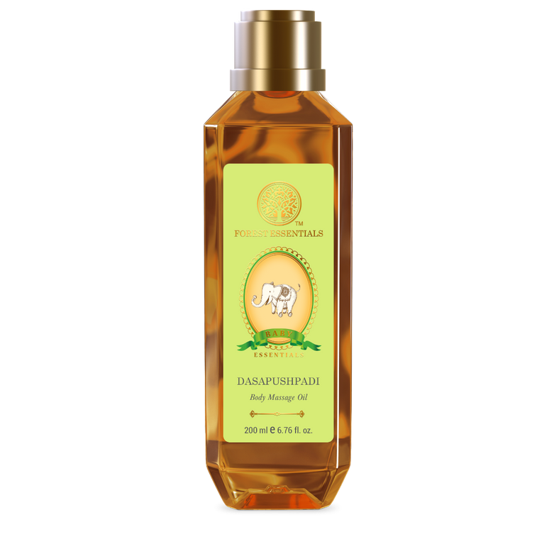Forest Essentials Dasapushpadi Baby Body Massage Serum