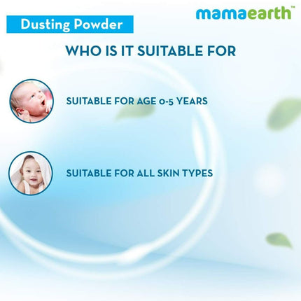 Mamaearth Dusting Baby Powder For Calms & Relaxes Skin, Prevents Diaper Rash