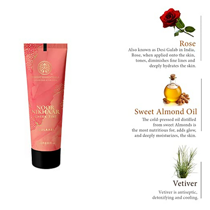 Forest Essentials Gulaabi Noor Nikhaar Cheek Tint